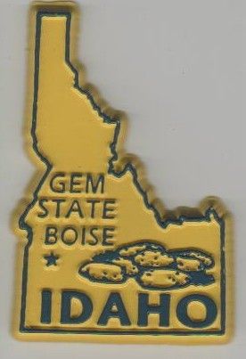 IDAHO UNITED STATES MAGNET MAGNETS FOR BOARD  