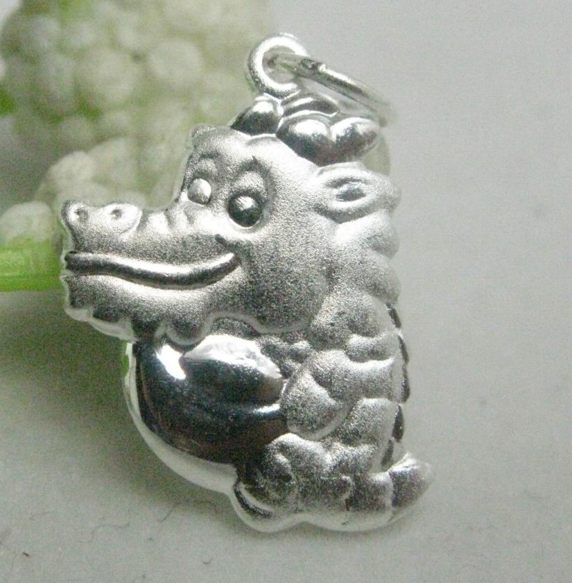 12 Kinds Animals Zodiac Sterling silver Charm pendant  