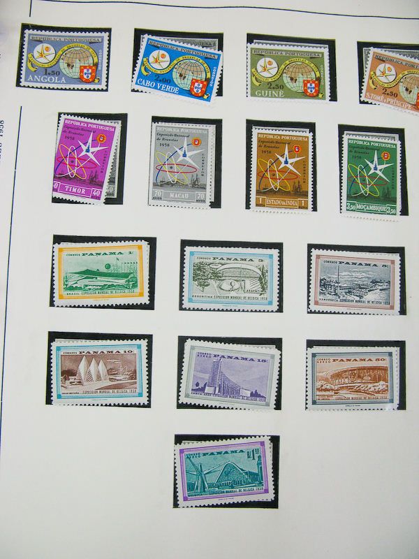 World Stamps 1959 Year Of Child Brussels Exp Collection  