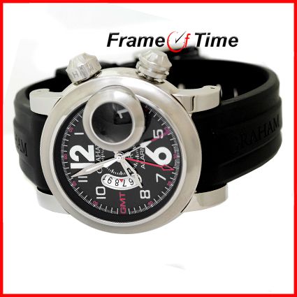 Graham Swordfish XL Alarm GMT Watch 2SWASGMT.B01A.K06B  