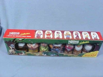 Vintage Nestles Chocolate Disney`s Seven Dwarfs Collectible MIB  