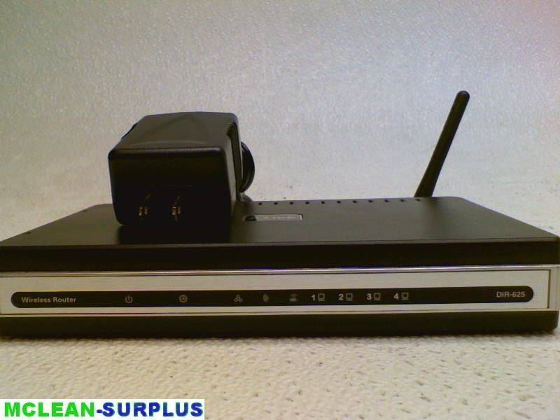 Link DIR 625 Rangebooster Wireless N 802.11n Router 0790069292637 