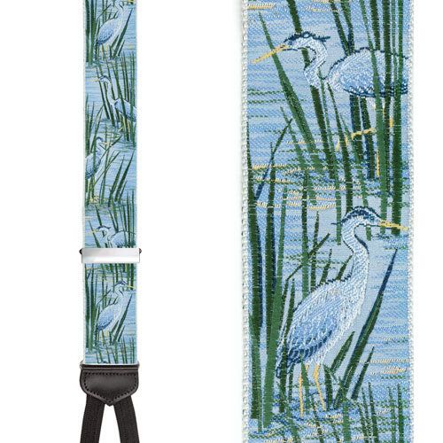 Trafalgar Limited Edition Herons Way Brace 100% Hand Woven Silk 