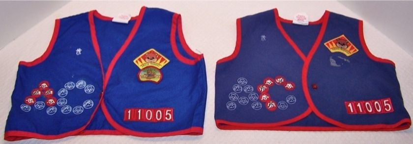 AWANA Clubs Cubbies Sparks 4 Uniform Vest & Patches & Pins  