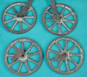 Antique Toy Wheels for Locomotive, or??? Cast Iron  