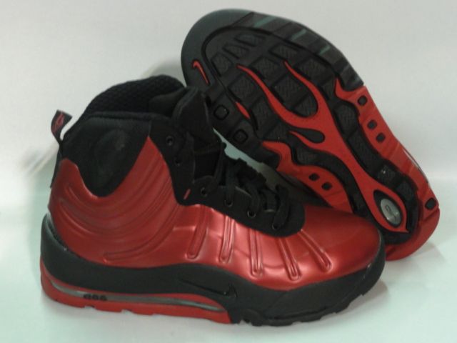 Nike Air Max Bakin Red Boots Boys Gs Size 6  