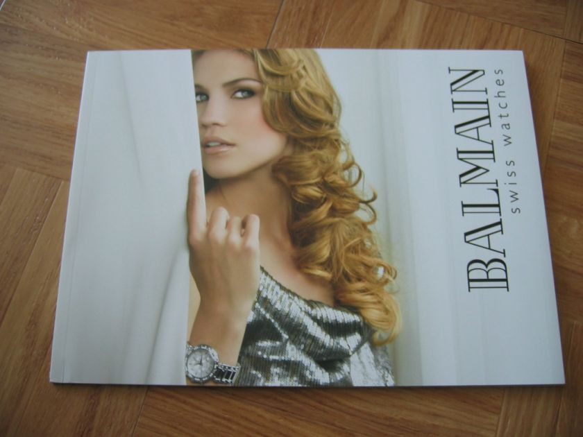 BALMAIN WATCHES WATCH CATALOG BOOK COLLECTION 2010 # 3   NEW  