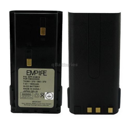 New NiCD Battery For KENWOOD TK260 TK270 TK272G TK360  