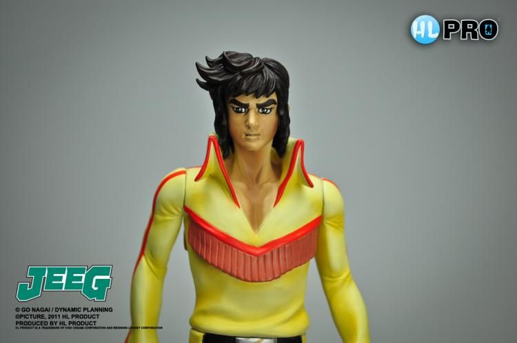 High Dream Kotetsu Koutetsu Geag Jeeg HIROSHI SHIBA 9 Vynil Figure 