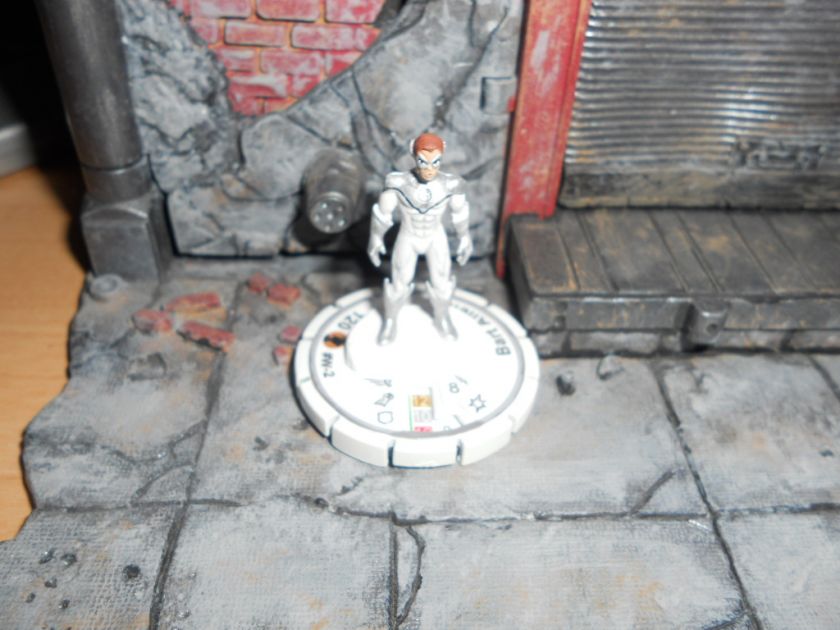 CUSTOM Heroclix DC BART ALLEN WHITE LANTERN Figure Unique W 2 DC 75 