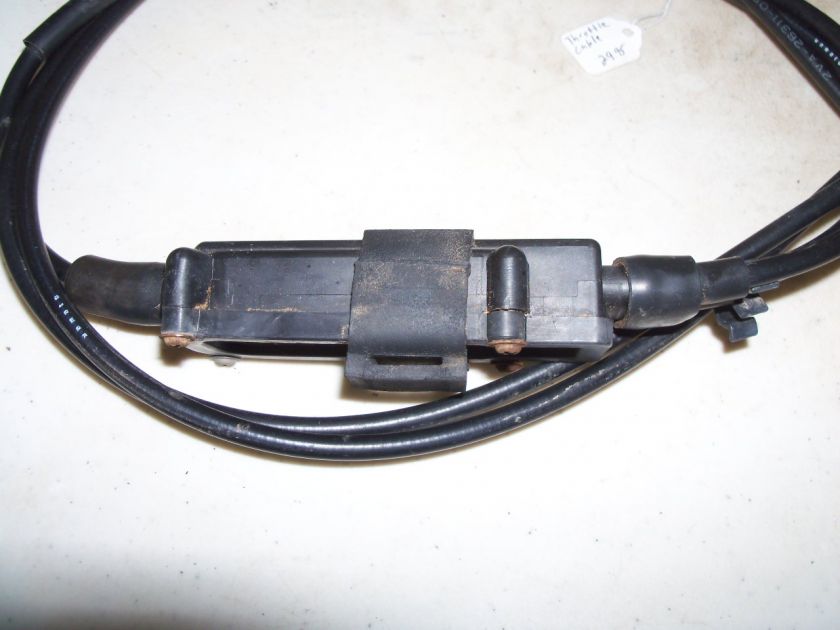 THROTTLE CABLE, 1992 YAMAHA MOTO 4 350, THROTTLE LINE, GAS, STARTER 