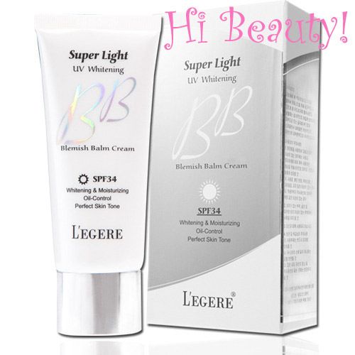 Legere legere Korea SPF34 UV Whitening BB Cream 35ml  