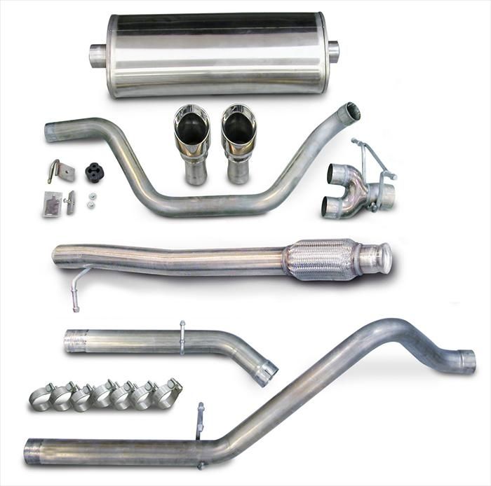 Corsa 3 Cat Back Sport Exhaust Silverado Sierra 14927  