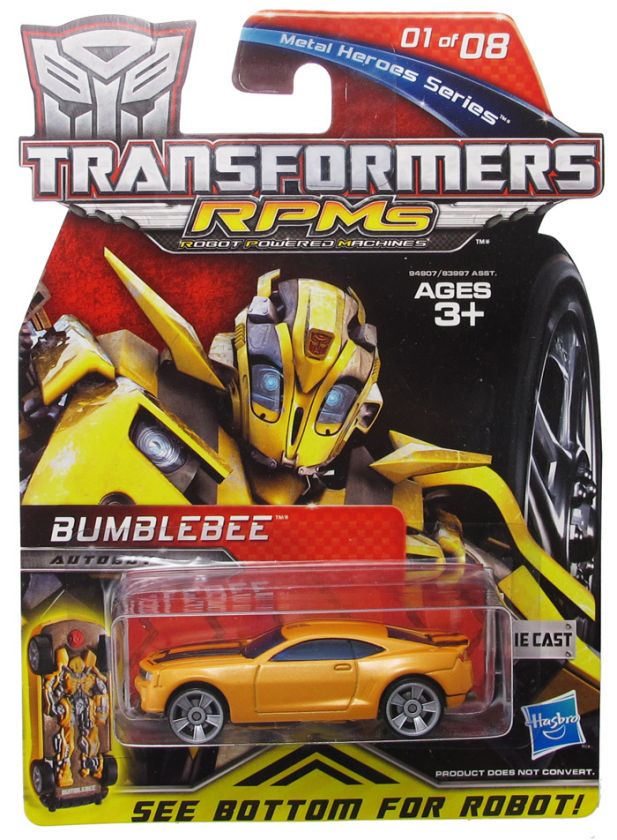 TRANSFORMERS ROTF METAL HERO SERIES RPM BUMBLEBEE  