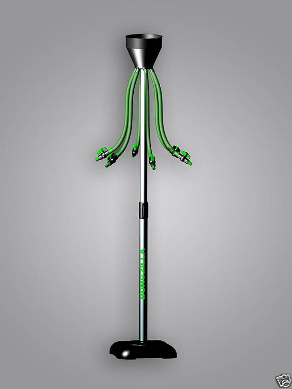 BONGZILLA 12 Beer Bong 6 Person Pole Mounted Head Rush, great at 