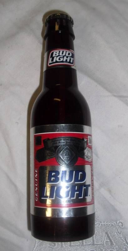 Rare Bud Light Lighter 7 3/4 Budweiser beer pub A B  