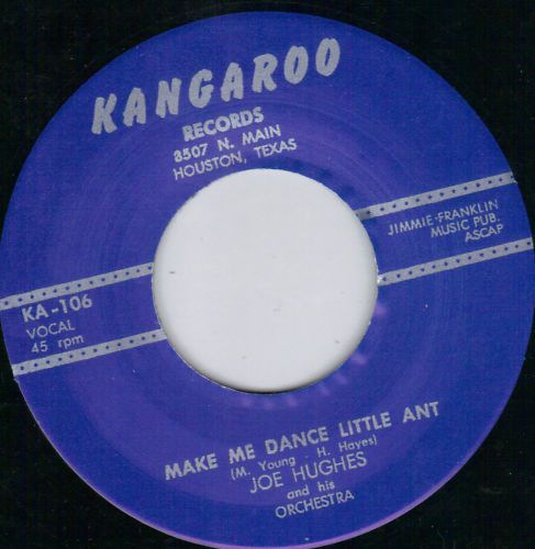 KANGAROO ROCKABILLY ROCKER R&B   JOE HUGHES (HEAR)  