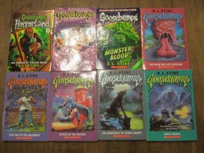   Newer Editions & Goosebump Series 2000 Lot Most Like New Set G7  