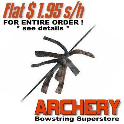 TARANTULA Bow String Silencers RECURVE & LONGBOW QUIET  