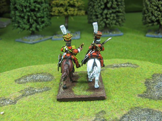 28mm DPS Painted Napoleonic French Guard Lancer GFr004a  