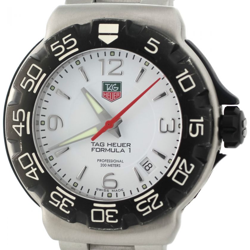 TAG Heuer Formula 1 WAC1111 1 Stainless Steel Swiss Quartz Mens 200M 