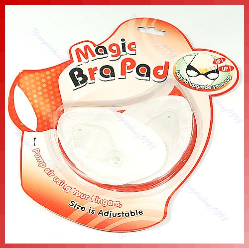 Cotton Washable Magic Bra Pad Push Up Breast Pads Pair  