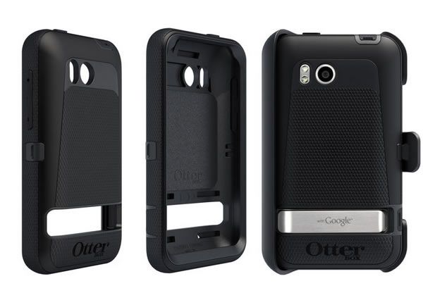 New OEM Rugged Otterbox Defender Case of HTC Thunderbolt Verizon +belt 