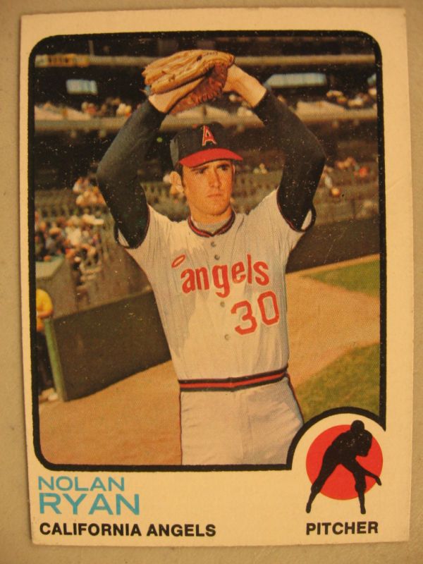 1973 Topps Nolan Ryan Error Card Reuschel Back  