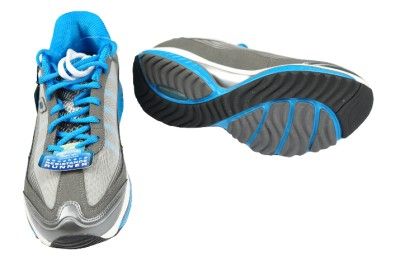 SKECHERS Resistance Runner SHAPE UPS 12370 Running Shoes Gray Blue 