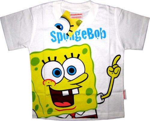 SPONGEBOB SQUAREPANTS Boys Girls T Shirt Size 8 Age 5 6  