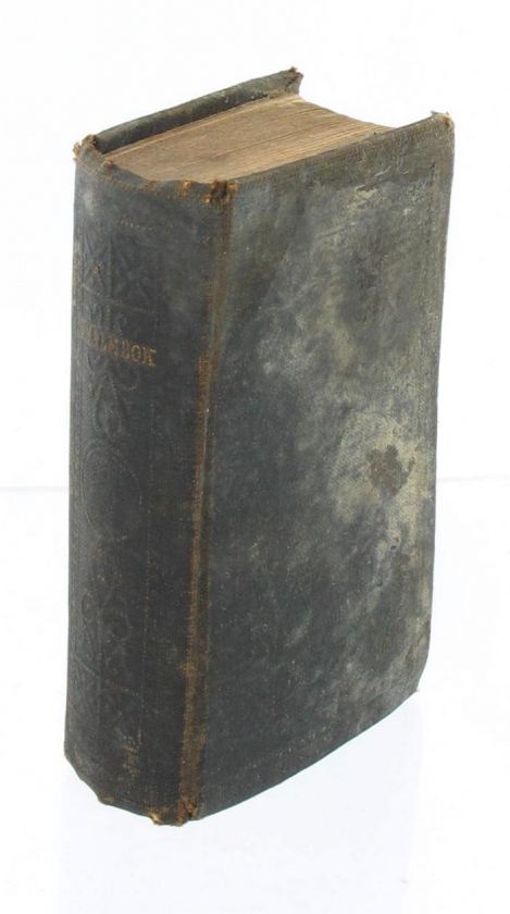 ANTIQUE 1884 SWEDISH MINI PSALMBOK PSALM BOOK LUTHERAN  