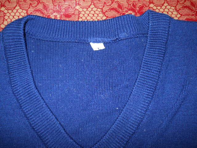 vintage OCEAN PACIFIC V NECK RAINBOW SURF SKI SWEATER M  