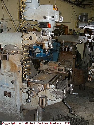 SUPERMAX 9X42 KNEE MILLING MACHINE  