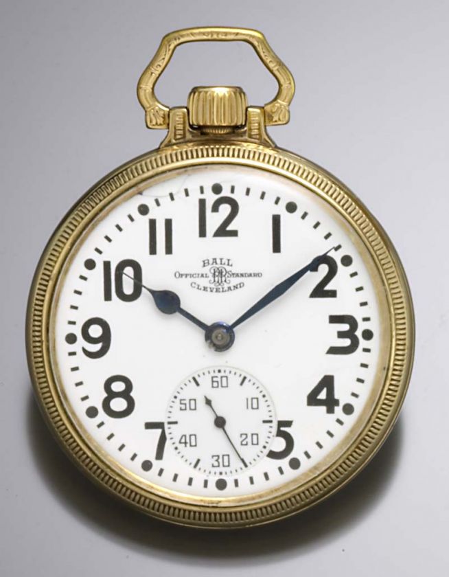 Ball Hamilton 21 Jewel Railroad Pocket Watch  