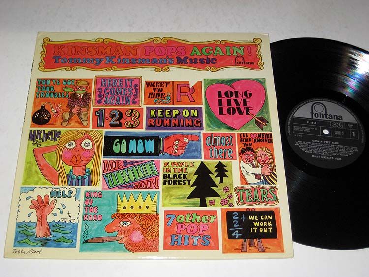 TOMMY KINSMAN Pops Again FONTANA NM/MINT UK Pressing  