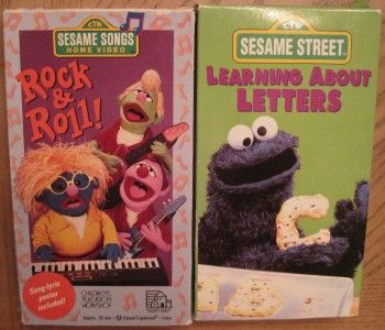 HUGE LOT 17 VHS Videos SESAME STREET ELMOS WORLD BIG BIRD CHRISTMAS 