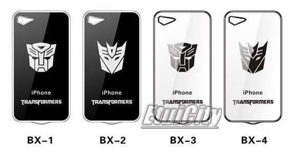 New Luxury Transformers Chrome Plating Hard Case Back Cover iPhone 4 