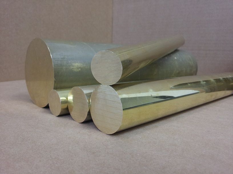 750 Brass C360 Round Bar Rod   24 Length  