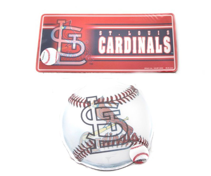 St. Louis Cardinals Baseball Magnet Sign Holographic 3 D   Assorted 