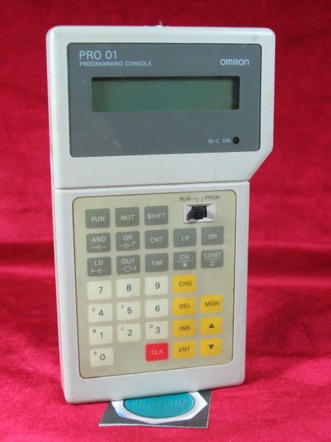 SP10 PR001 V1 Omron PRO 01 Hand Held Programming Console  