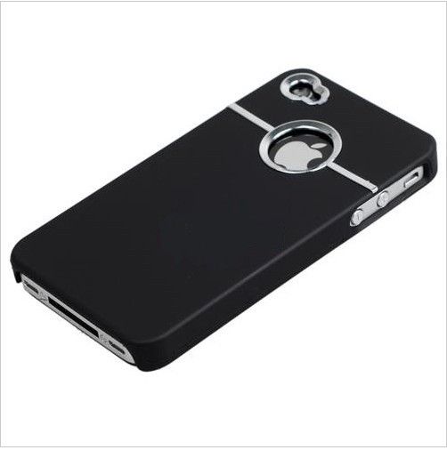   Chrome Cover Case Skin For iPhone 4G 4S GSM AT&T CDMA +GIFT  