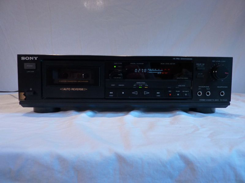 SONY TC RX420 CASSETTE DECK DOLBY B C HXPRO  