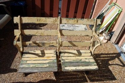   are offering an ORIGINAL pair of Cleveland Municipal Stadium Seats