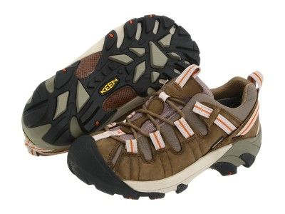   KEEN TARGHEE II Hiking Lace up Shoes WATERPROOF Shitake/Rust Women NIB