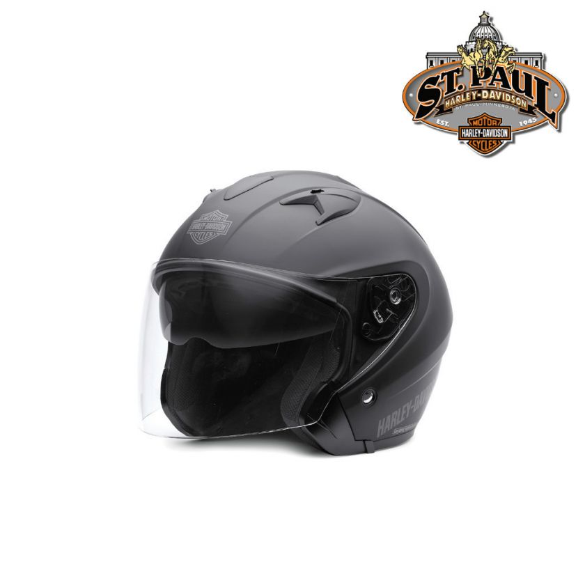 Harley Davidson® 3/4 Helmet with Retractable Sun Shield 98225 11VM 