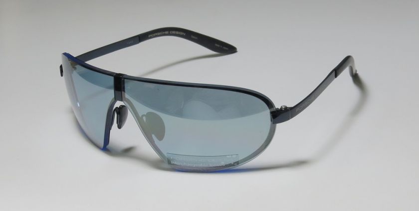   8490 C TEAL/BLUE INTERCHANGEABLE GRAY LENSES SUNGLASS/SHADES  