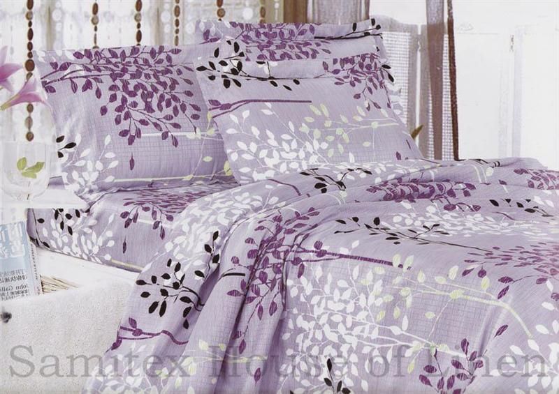 IRIS Queen Size Quilt Doona Duvet Cover Set New  