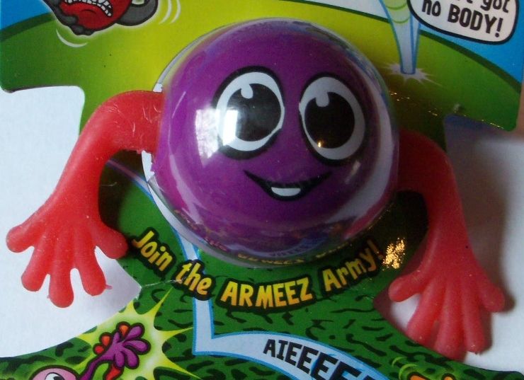 Armeez Ball Fun Fidget Sensory Tactile Ball Ages 4+  