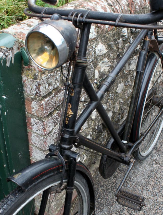 1927 RALEIGH SUPERBE Cross Frame X Crossframe Rare VERY ORIGINAL 