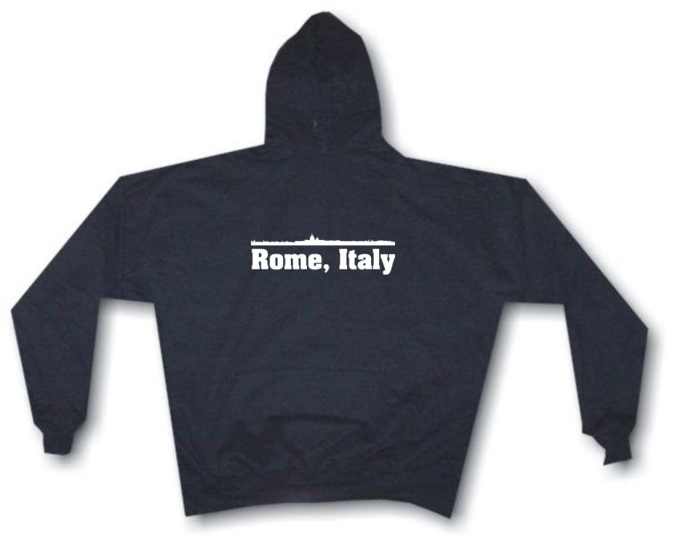 Rome Italy Cityscape Skyline HOODIE Sweat Shirt  